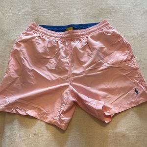 Polo swim trunks. Size L. 5in inseam